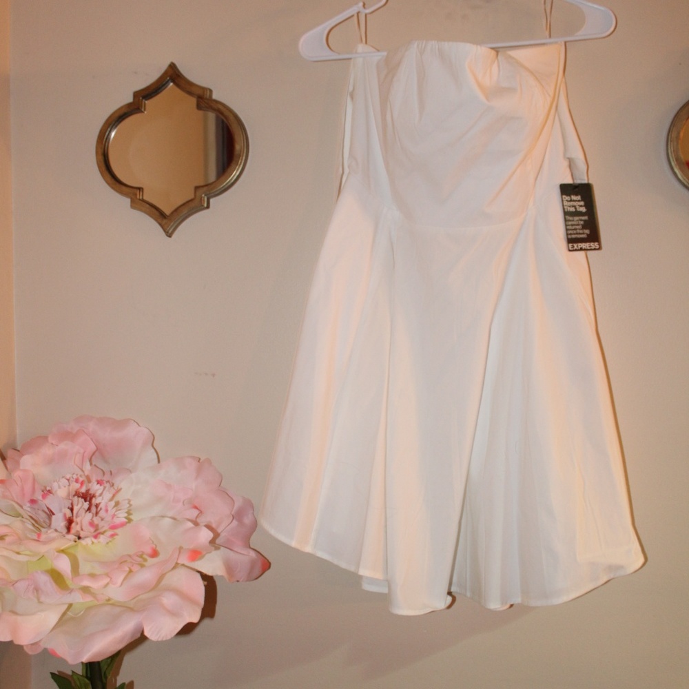 white dress